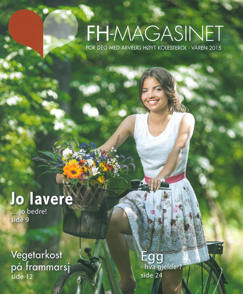 Forsiden FH-magasinet vår 2015, medlemmer får bladet tilsendt.